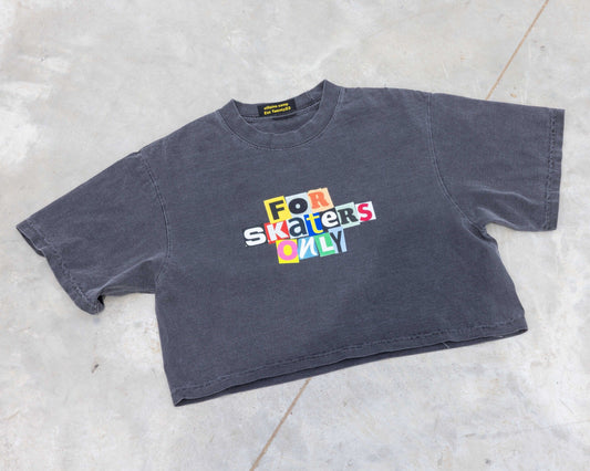 FOR SKATERS ONLY Crop Top